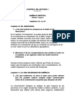 CONTROL DE LECTURA 2 - AMÉRICA MESTIZA de William Ospina