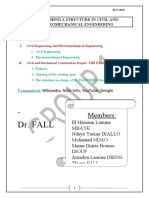 Establishing a Structure in Civil and Electromechanical Engineering