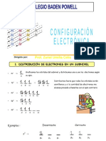 Configuración electrónica y distribución de electrones