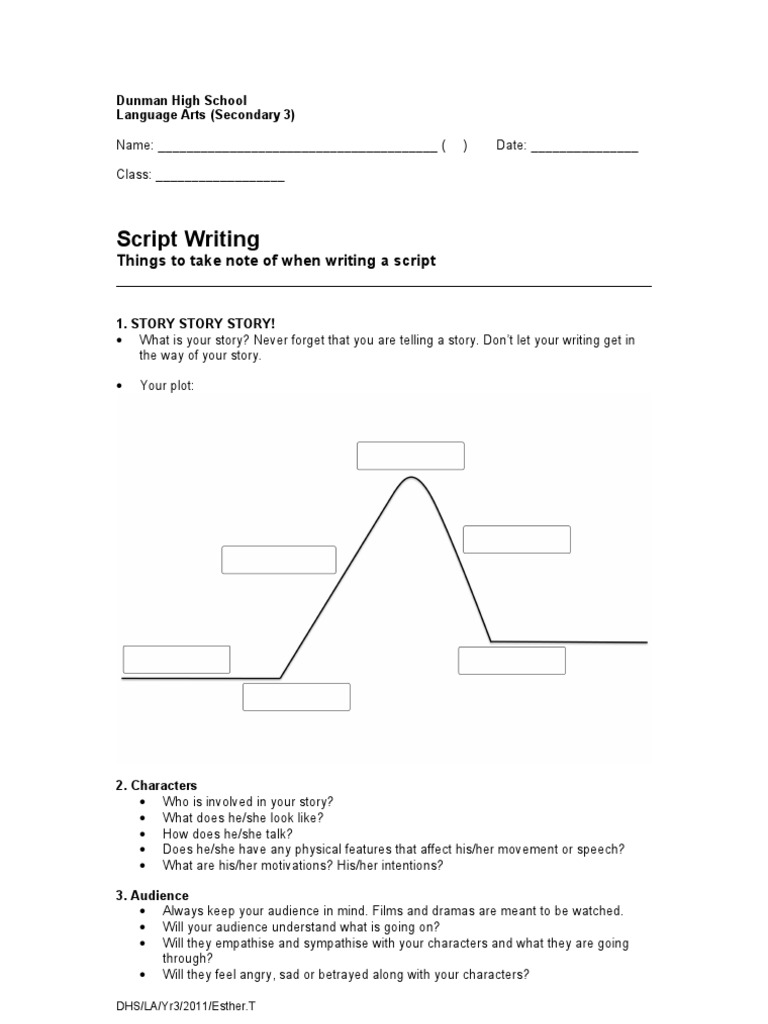 Script Writing Essentials Guide | PDF | Screenplay | Zoom Lens