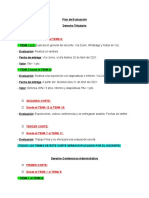 Plan de Evaluacion Vi Semestre 2021.