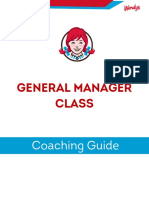 General Manager Class: Coaching Guide