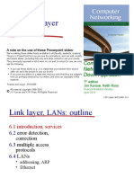 The Link Layer and Lans: Computer Networking: A Top Down Approach