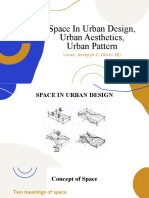 Space in Urban Design, Urban Aesthetics, Urban Pattern: Lucas, Jennylyn C. (Archi 3B)