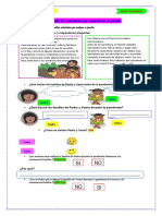 Dialogamos Sobre Las Actividades Que Compartimos en Familia