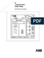 Spaj 135 C Combined Overcurrent and Earth-Fault Relay: User S Manual and Technical Description