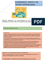 SISTEMAS ECONÓMICOS Mixto y Centralizado