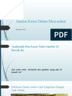 Analisa Kasus Dalam Masyarakat XI IPS 2021