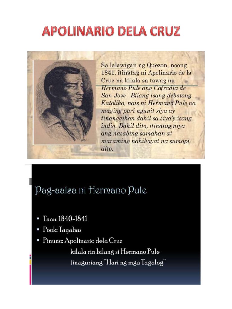 Apolinario Dela Cruz