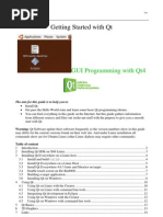 Getting Started with Qt