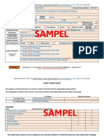 SAMPEL 9001 Audit Report
