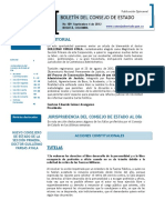 Boletin 109 Del Consejo de Estado