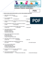 Soal UTS PKN Kelas 2 SD Semester 2 Dilengkapi Kunci Jawaban