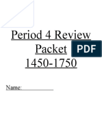 Period 4 Review Packet