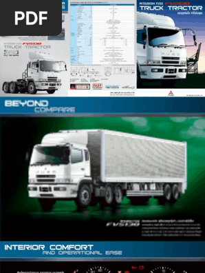 Mitsubishi Fuso FV Catalog | PDF