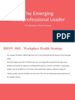 Workplace Health Strategy