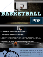 Introduction To Basketball