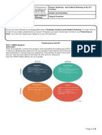 MODULE 4 - Strategic Analysis and Intuitive Thinking