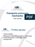 2 Transporto Priemonių Mechanika Trintis