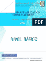 PDF Problemas de Aplicacion Con Matrices DL