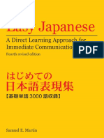 Easy Japanese (Japanese Phrasebook) - Tuttle