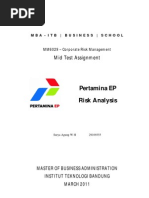 Risk Management at Pertamina EP