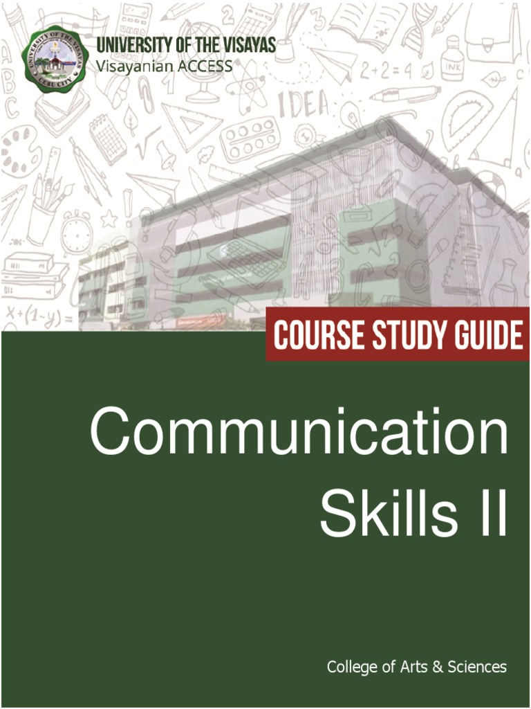 Communication Skills II Course Guide | PDF | Comma | Sentence (Linguistics)