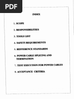 Medium Voltage Cable Testing Procedures | PDF | Insulator (Electricity ...