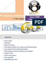 CRM Implementation - A Six Sigma Way