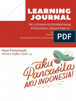 Learning Journal - Bela Negara Dalam Kepemimpinan Pancasila - 13 - Iman Firmansyah