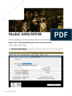 Modul Pengerjaan ABSS/MYOB (Akuntansi SMK)