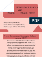 Prosedur Penyusunan Ruu