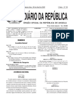 Lei 4-19 lei que altera o código do imposto industrial