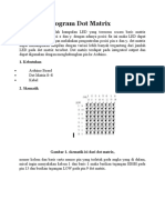 Laporan Arduino Program Dot Matrix (Wahyudi Pratama Setyawan X TMK 1)