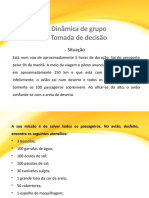 Salvar passageiros após acidente aéreo no deserto