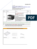 Quotation Sheet: Company:Foshan Meigete Electric Co., LTD