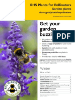 RHS Plants for Pollinators Garden Guide