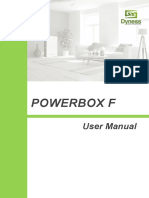 Powerbox F: User Manual