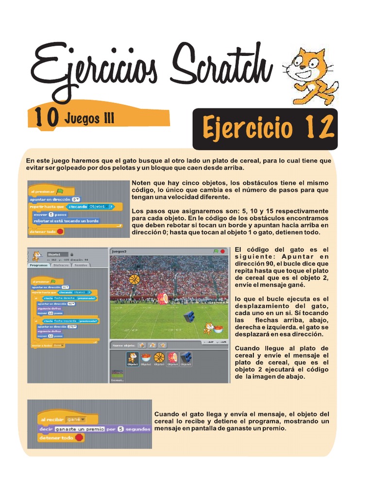 Ejercicios Scratch 18 | PDF