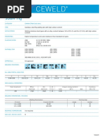 308H Tig: Category GMAW-GTAW Solid Wires Type Applications