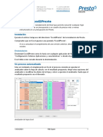 Manual Excel2Presto