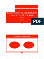 Kemajemukan Masyarakat Indonesia Menurut Bono B. Priambodo: Disusun Oleh: Rakha Naufal Siti Fadra