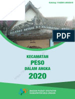 Kecamatan Peso Dalam Angka 2020
