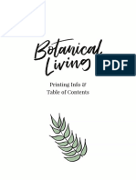 Botanical Living Planner Monday Start - Feb Revised