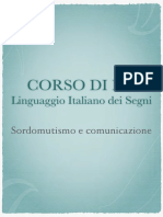 Corso Di Lis: Linguaggio Italiano Dei Segni