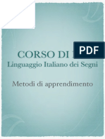 Corso Di Lis: Linguaggio Italiano Dei Segni