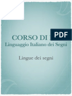 Corso Di Lis: Linguaggio Italiano Dei Segni