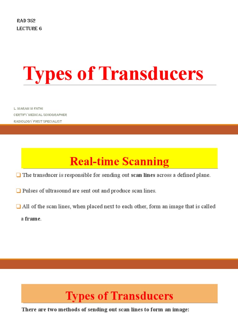 Types of Transducers PDF Array Data Structure Optics