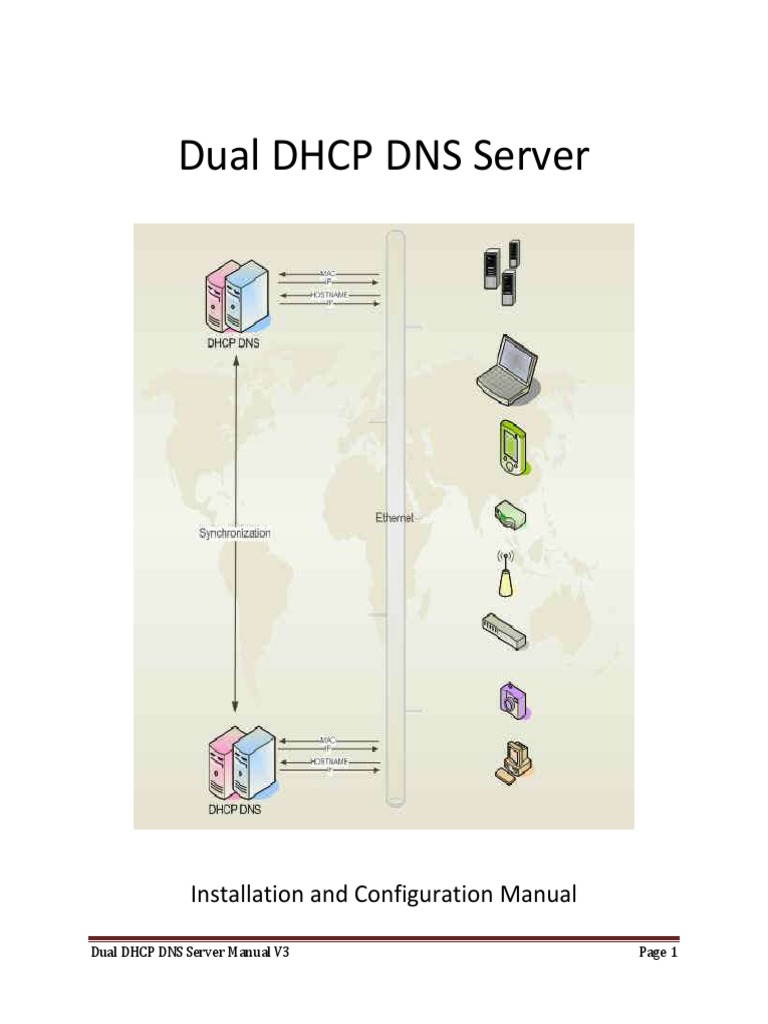 Dual Server Manual | PDF | Domain Name System | Ip Address