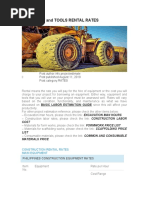 Rental Rate Blue Book | PDF | Books